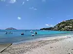 Hull Bay, as seen from the boat launch.