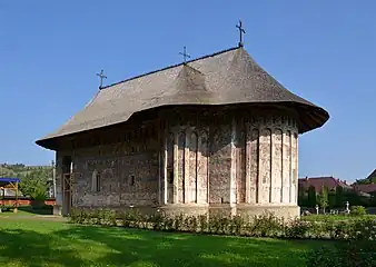 Humor Monastery Church, Mănăstirea Humorului, 1530, unknown architect