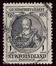 Newfoundland 1933 - Sir Humphrey Gilbert 1 cent