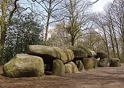 Dolmen at Borger in Netherlands