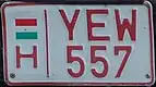 Slow vehicle plate