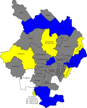 2003 results map