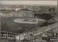 Huntington Avenue Grounds (right), 1911. Michael T. "Nuf Ced" McGreevy Collection, Boston Public Library