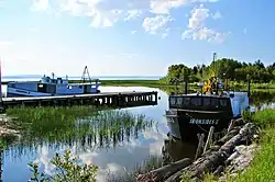 Derelict harbour of Hurkett