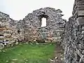 The church's arch window