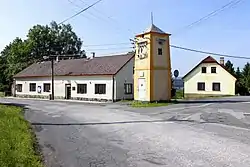 Municipal office in the centre of Hvozdec