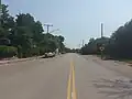 Hwy 56 through Lebret, facing east