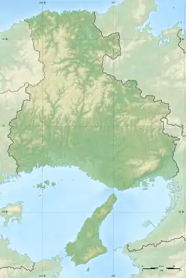 Mikazuki Domain is located in Hyōgo Prefecture