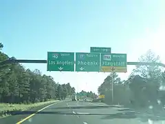 Northern terminus at I-40 in Flagstaff