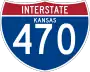 Interstate 470 marker