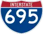 Interstate 695 marker