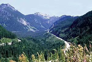 I-90 through Snoqualmie Pass