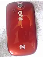 INQ Chat 3G - red cover