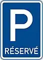 Reserved parking