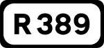 R389 road shield}}