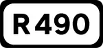 R490 road shield}}