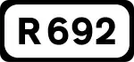 R692 road shield}}