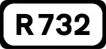 R732 road shield}}