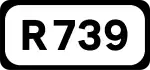 R739 road shield}}