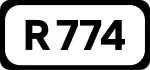 R774 road shield}}