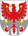 The Tyrolean Eagle on the coat of arms of Merano