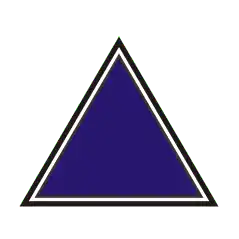 Union Army, IV Corps, 3rd Division Badge