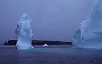 Icebergs in Conception Bay, near Bell Island