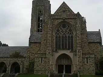 Idlewild Presbyterian Church in Memphis, Tennessee. Gothic Revival (1926).