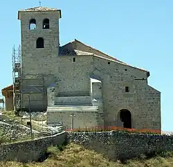 San Bartolomé Church, built in the 12th century.