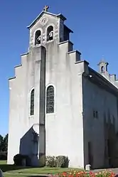 The church of Saint-Vincent, in Igon