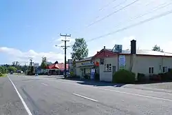 State Highway 7 passing through Ikamatua