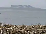 View of Ikeshima from the Nagasaki coastline