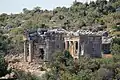 Two temple tombs