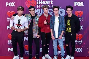 In Real Life at the 2019 iHeartRadio Music Awards in Los Angeles, California