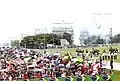 21-gun  salute during the Brazilian presidential inauguration