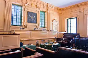 Supreme Court Room.