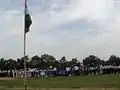 Independence day celebration in town field