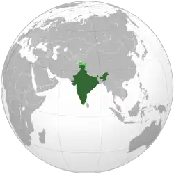 Location of India