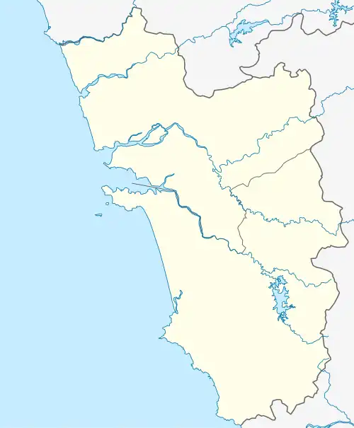 Fatorda is located in Goa