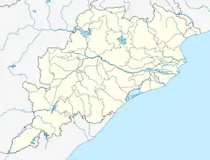 Banspani is located in Odisha