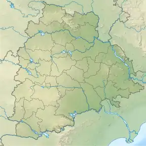 Location of Safilguda lake within Telangana