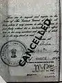 Passport issued by the Dominion of India (1947–1950)