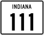 State Road 111 marker