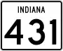 State Road 431 marker