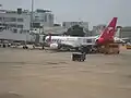 An Indochina Airlines Boeing 737-800 at Tân Sơn Nhất Intdernational Airport, Vietnam. (2009)