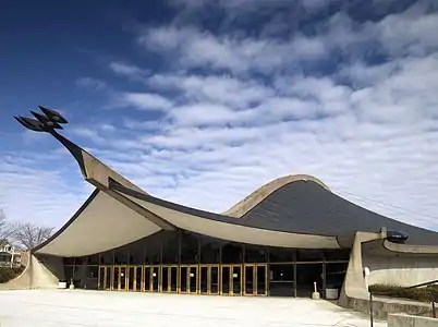 Entrance of Ingalls Rink