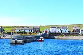 Landing at Inishbofin