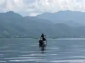 The Shan Hills as seen from Inle Lake