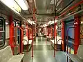 Inside a fully revamped train