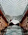 Atrium inside the DZ Bank building in Berlin